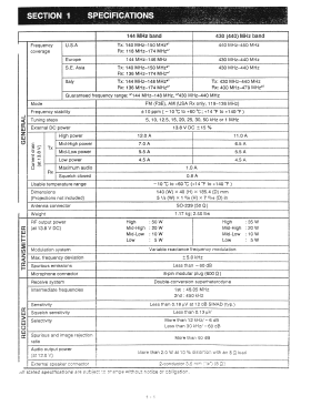IC-207H; Icom, Inoue (ID = 3134709) Amat TRX