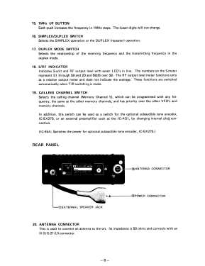 IC-45E; Icom, Inoue (ID = 3135909) Amat TRX