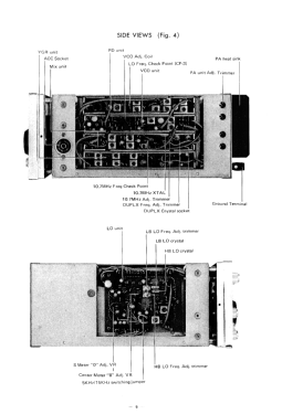 Transceiver IC-210; Icom, Inoue (ID = 2744698) Commercial TRX