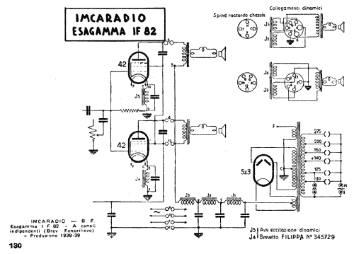 Esagamma IF82; Imca Radio; (ID = 2601922) Radio