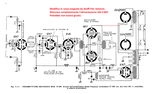 Trasmettitore IF 658; Imca Radio; (ID = 3073843) Commercial Tr