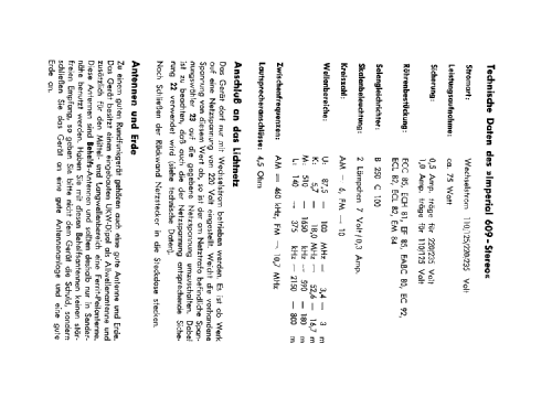 Lido Ch= J609 TV-Ch= 1223; Imperial Rundfunk (ID = 1914511) TV Radio