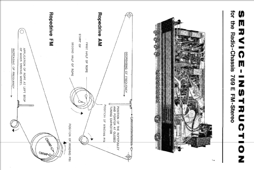 Radio Chassis 769E FM-Stereo; Imperial Rundfunk (ID = 609257) Radio