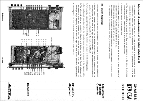 Radiochassis 879 CSA; Imperial Rundfunk (ID = 609228) Radio