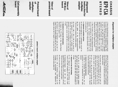 Radiochassis 879 CSA; Imperial Rundfunk (ID = 609231) Radio