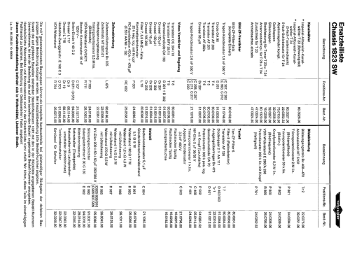 S/W Fernsehempfänger Chassis Ch= 1823SW; Imperial Rundfunk (ID = 1929661) Television