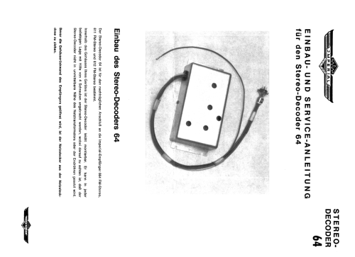 Stereodecoder 64 ; Imperial Rundfunk (ID = 1903234) mod-past25