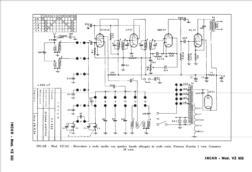 VZ532; Incar S.r.l.; (ID = 2465736) Radio