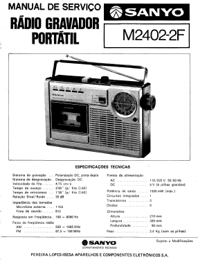 M2402-2F; Indústria Eletrônica (ID = 2934377) Radio