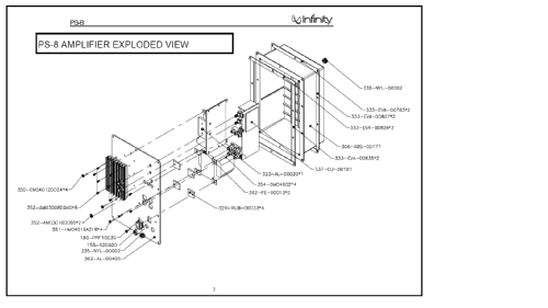 Primus PS-8 Subwoofer ; Infinity Systems Inc (ID = 2099960) Lautspr.-K