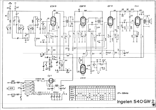 540GW2 ohne Autotrafo; Ingelen, (ID = 644357) Radio