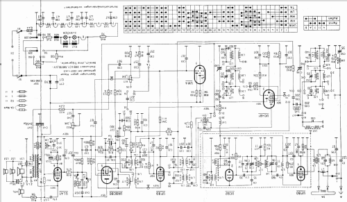 Klaviertasten-Super UKW-855-3D-GW; Ingelen, (ID = 1037551) Radio