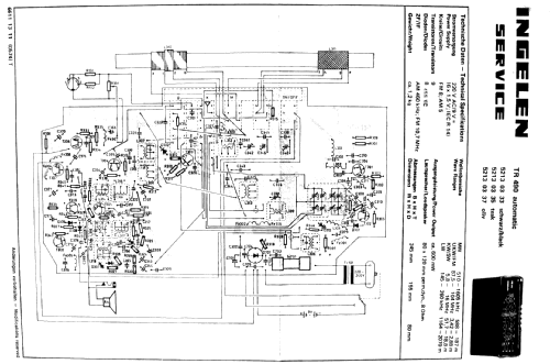 TR-490 automatic; Ingelen, (ID = 68378) Radio