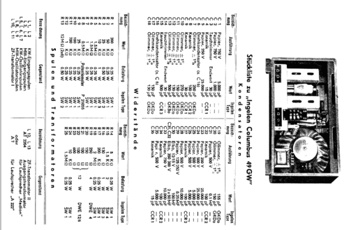 Columbus 49GW; Ingelen, (ID = 32745) Radio