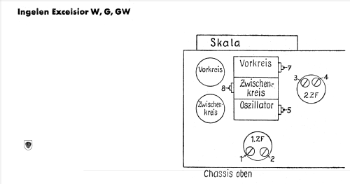 Excelsior GW ; Ingelen, (ID = 655442) Radio