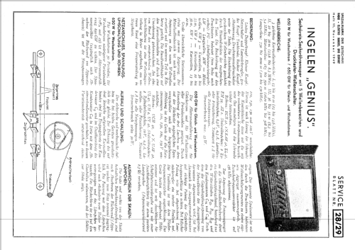 Genius 650GW; Ingelen, (ID = 701924) Radio