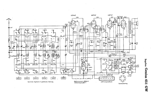 Genius 651GW; Ingelen, (ID = 1235209) Radio