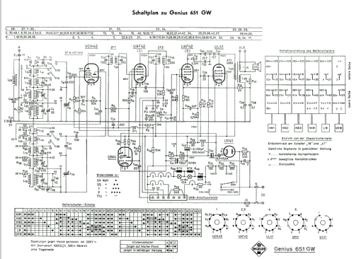 Genius 651GW; Ingelen, (ID = 347285) Radio