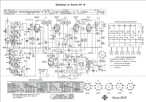 Genius 651W; Ingelen, (ID = 347743) Radio