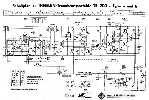 portable TR200a; Ingelen, (ID = 65835) Radio