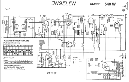 Suisse 540W; Ingelen, (ID = 26224) Radio