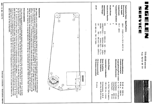 TR 4500 Stereo ; Ingelen, (ID = 645710) Radio