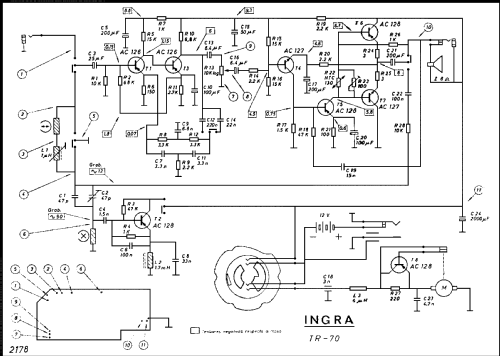 Magnetofono TR-70; Ingra; Barcelona (ID = 606331) Enrég.-R