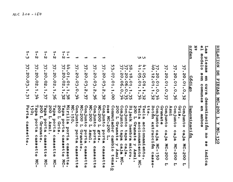 MC-200-L; Ingra; Barcelona (ID = 1021013) Sonido-V