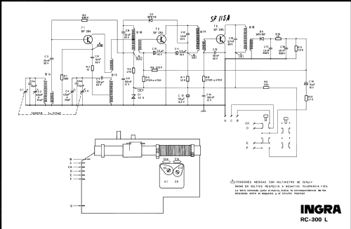 RC-300-L; Ingra; Barcelona (ID = 1027076) Radio