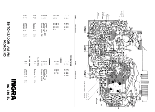 RC-350-SL; Ingra; Barcelona (ID = 1027108) Radio