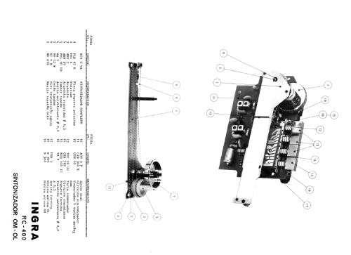 RC-400; Ingra; Barcelona (ID = 1023592) Radio