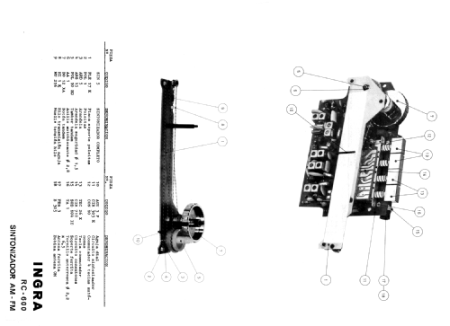 RC-600; Ingra; Barcelona (ID = 1023237) Radio