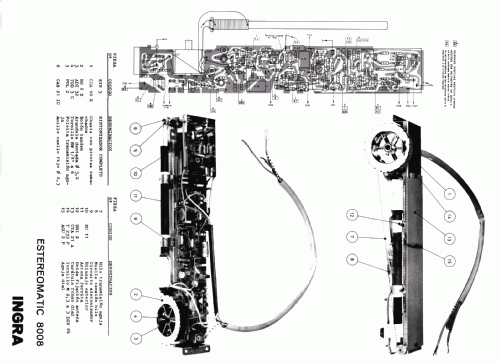 Stereomatic 8008; Ingra; Barcelona (ID = 1017631) Radio