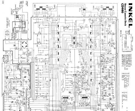Stereo Cassette Deck CD980; Inkel, Dong Won (ID = 1089744) Ton-Bild