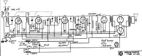 7Tube DC220 ; Insuline Corp. Of (ID = 474083) Radio