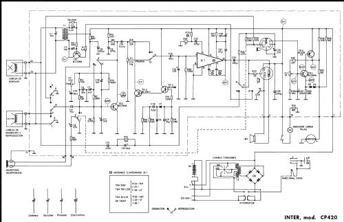 CP-420; Inter Electrónica, S (ID = 1733040) Ton-Bild