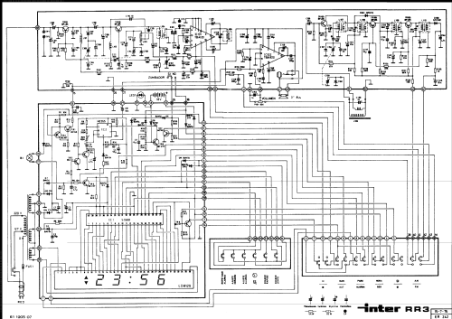 Radio Reloj RR-3; Inter Electrónica, S (ID = 1735314) Radio