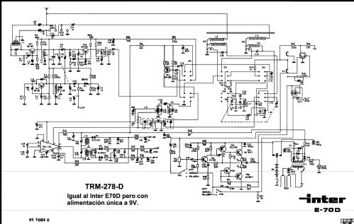 Euromodul 70 TRM 278D ; Inter Electrónica, S (ID = 380951) Radio