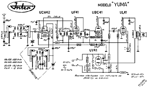 Yuma 410-H; Inter Electrónica, S (ID = 204806) Radio