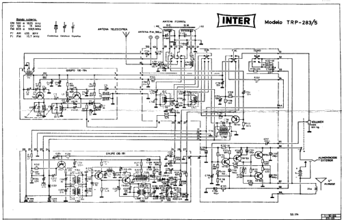 10 Transistor FM TRP-283; Inter Electrónica, S (ID = 2655959) Radio