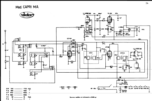 Capri A.M. P-233/0; Inter Electrónica, S (ID = 2108871) Radio