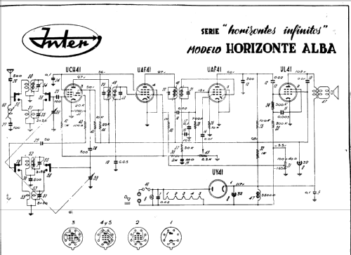 Horizonte Alba 409-B; Inter Electrónica, S (ID = 2627603) Radio