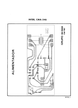 Plataforma Estéreo CMA346; Inter Electrónica, S (ID = 2813083) Ton-Bild