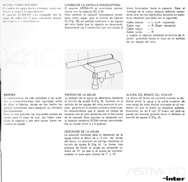 Stereo 20 ASTM 410; Inter Electrónica, S (ID = 3085095) R-Player