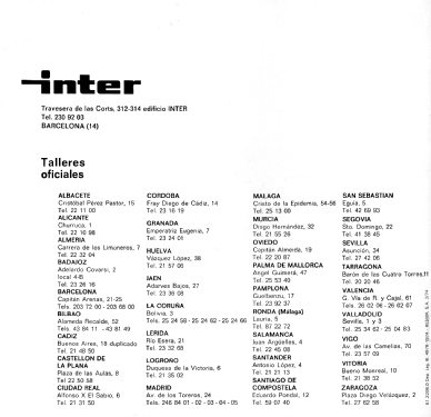 Stereo 20 ASTM 410; Inter Electrónica, S (ID = 3085096) R-Player