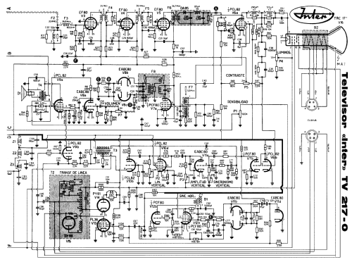 TV-217-O; Inter Electrónica, S (ID = 1986691) Television