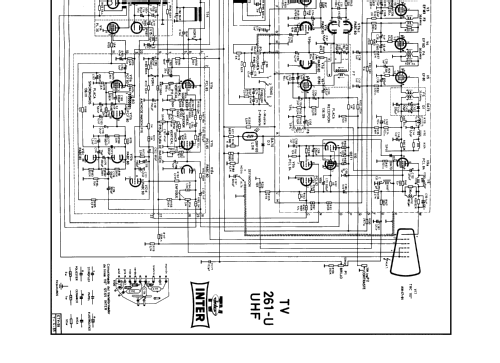 TV-261-U UHF; Inter Electrónica, S (ID = 2604335) Televisore