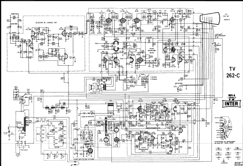 TV-262-C; Inter Electrónica, S (ID = 2604381) Televisión