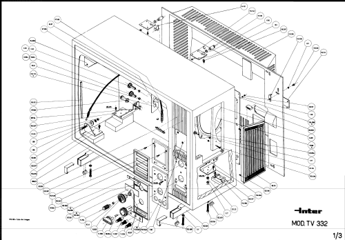 TV-332; Inter Electrónica, S (ID = 2527879) Television