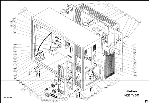 TV-341; Inter Electrónica, S (ID = 2527935) Télévision